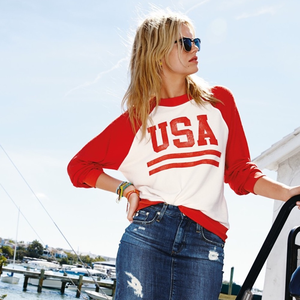 Wildfox USA lightweight pullover