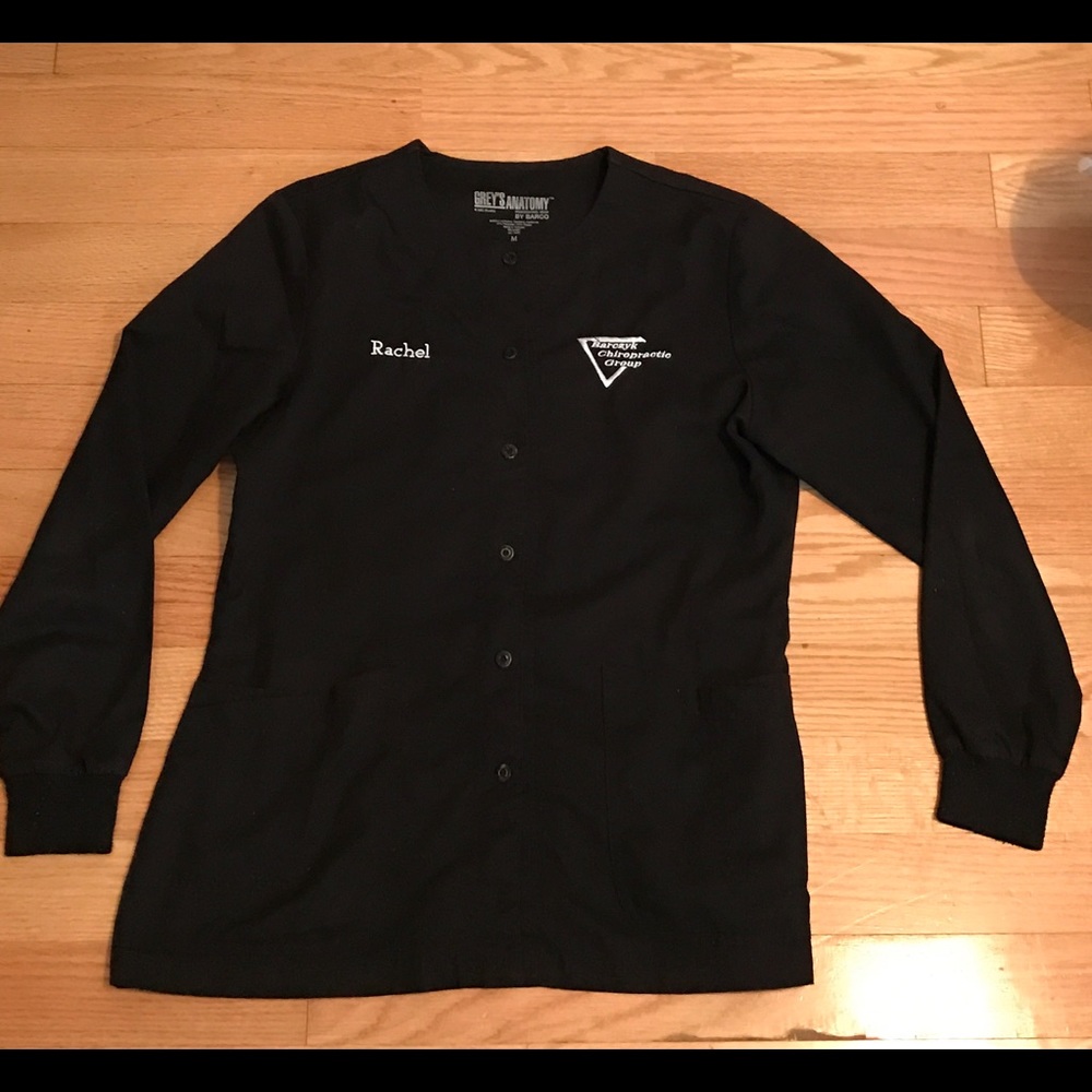 Womens Grey's Anatomy Scrub Jacket-Size Medium