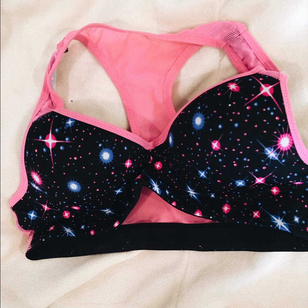 Space Galaxy Sports Bra