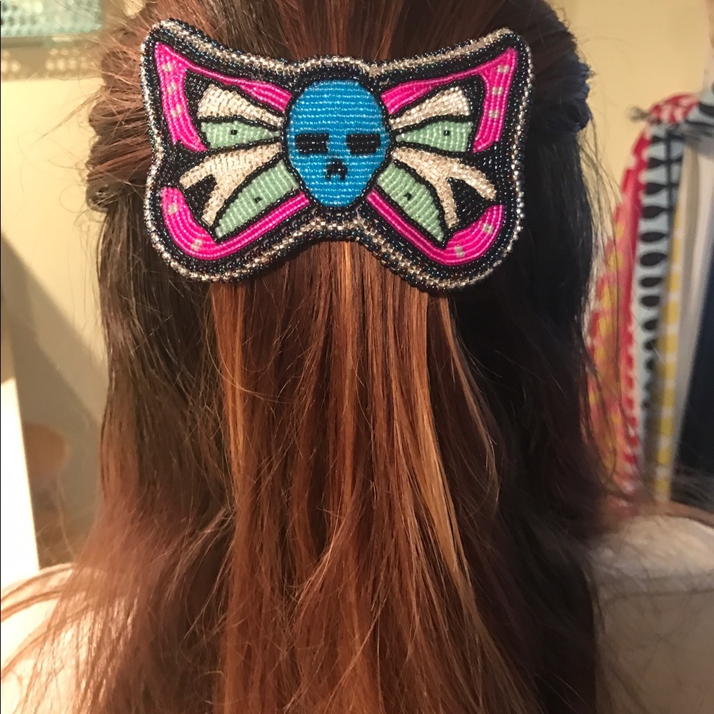Hand made hair barrette