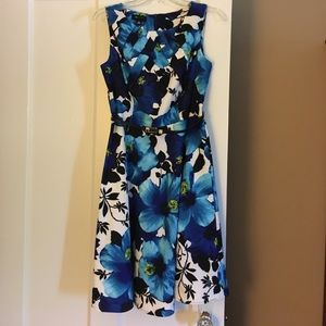 A line polyester dress