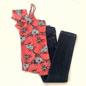 Beautiful cold shoulder top