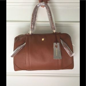 Ora Delphine Liza Leather Satchel