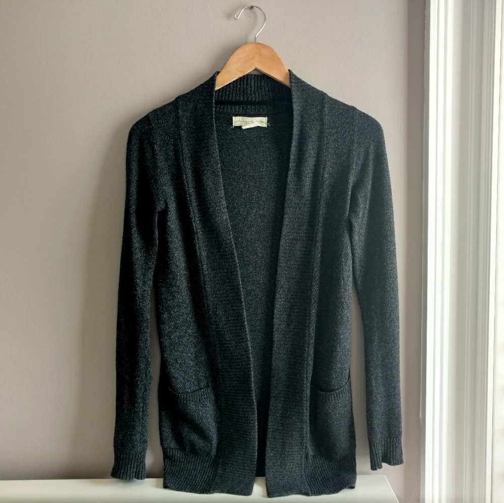 Urban Outfitters Charcoal Cardigan