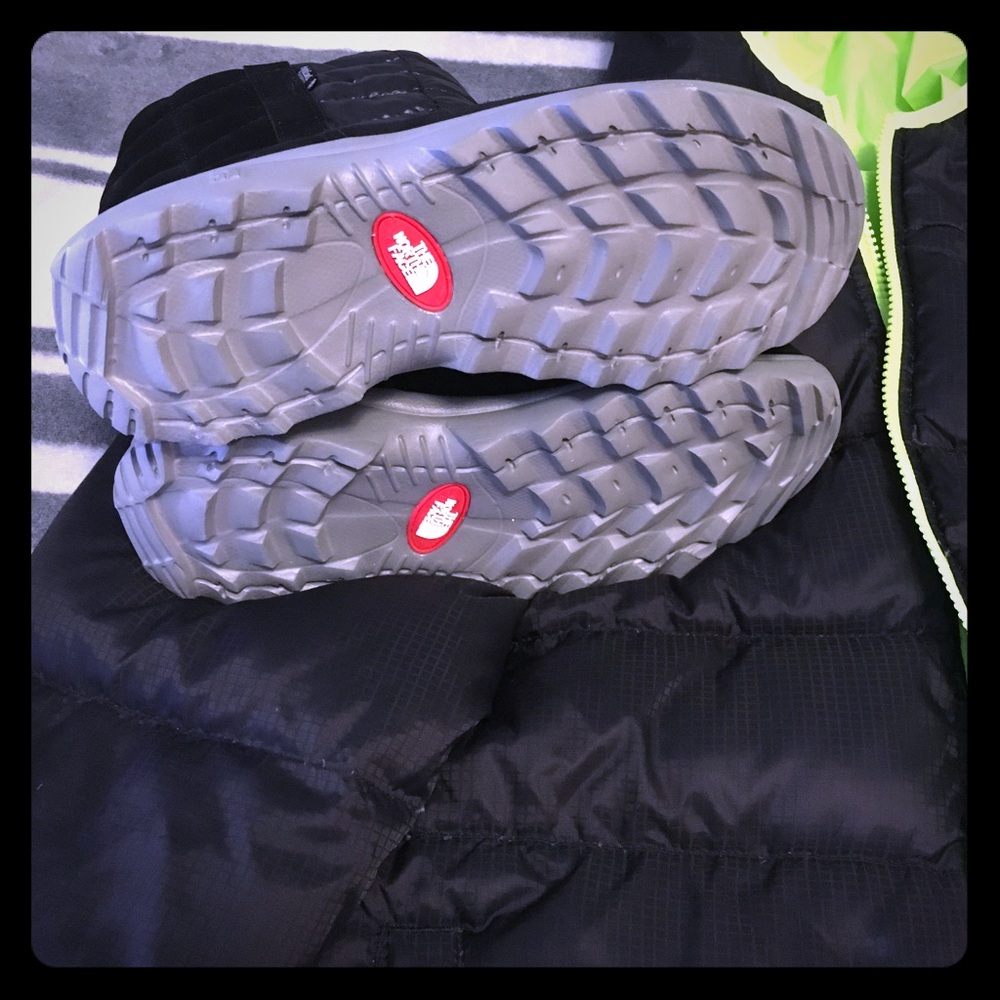 North Face Jacket & snow boots