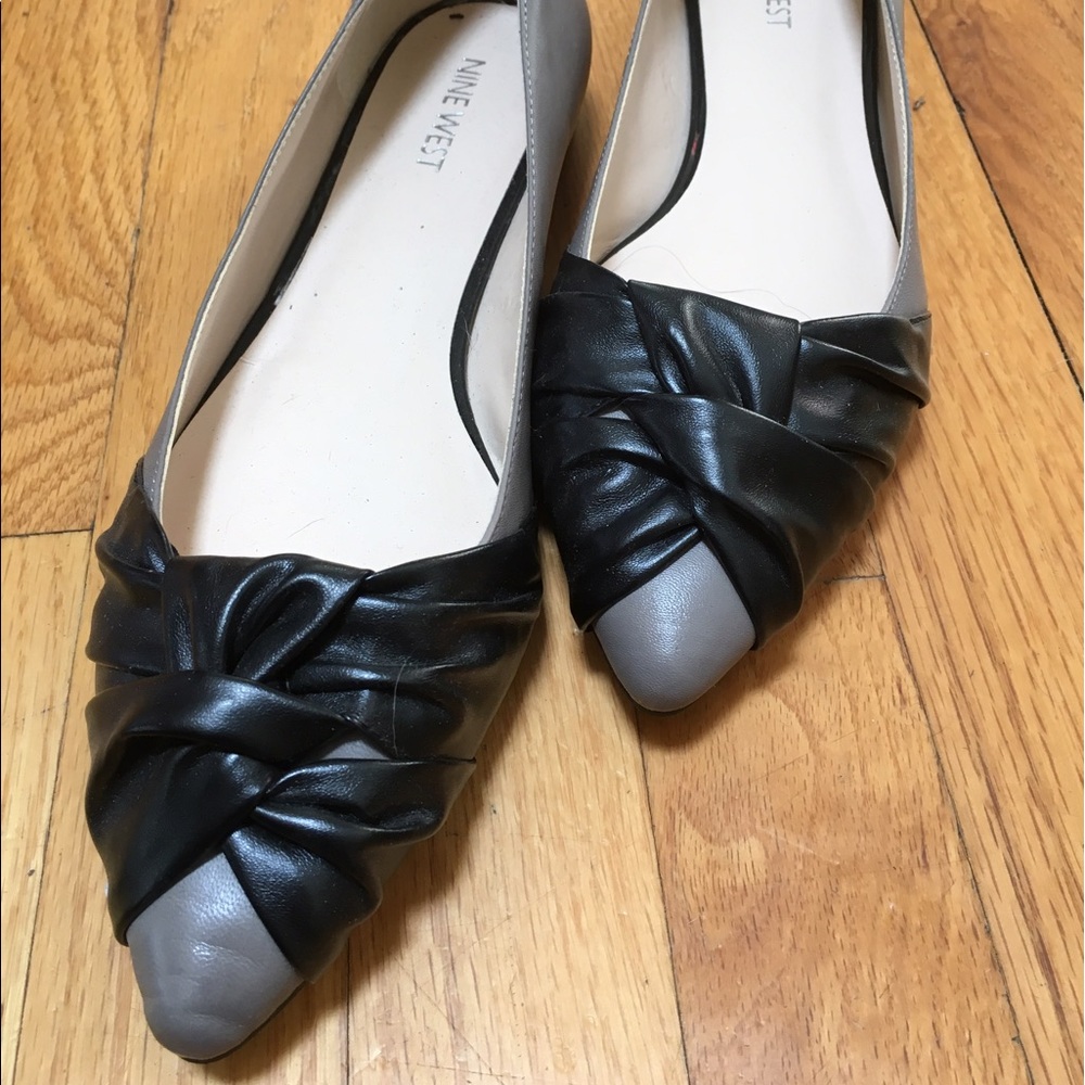 Nine West pointy flats