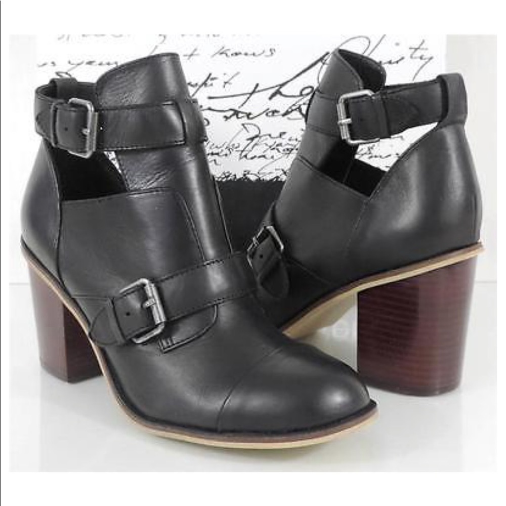 Kensie Cutout High Heel Sandals Booties