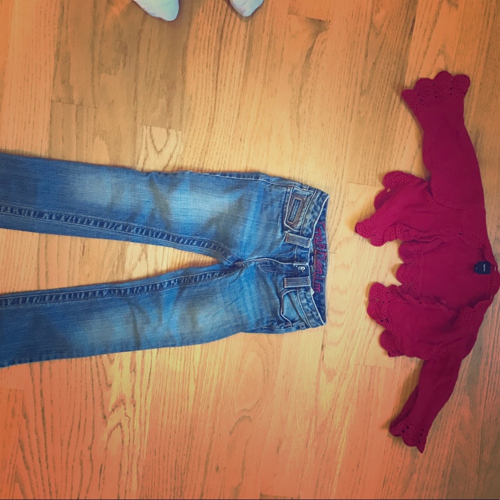 A cardigan and denim jean! 🔥EASTER SALE🔥