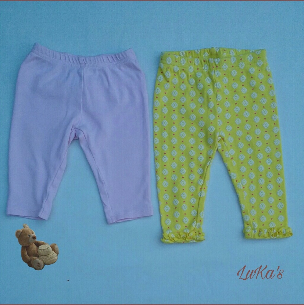 2 Pants Carter's 3-6M