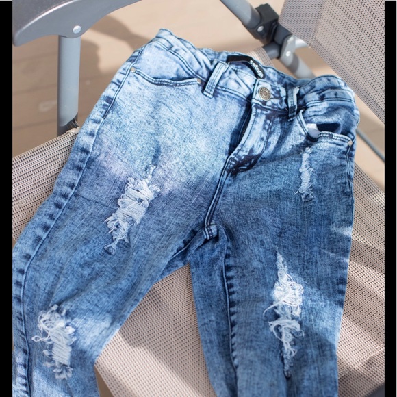 refuge Denim - Refuge distressed jeggings