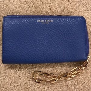 Royal Blue Henri Bendel Wristlet