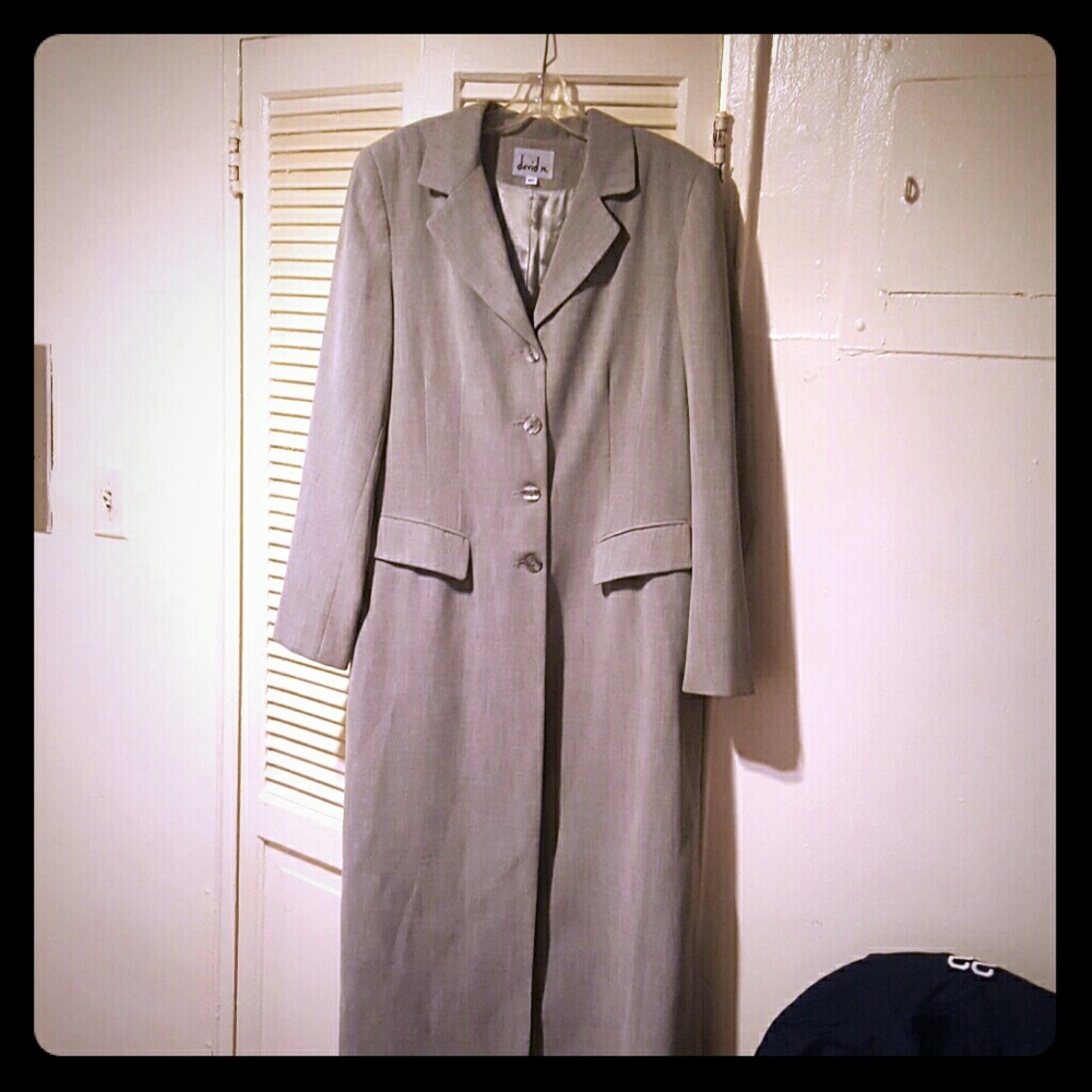 Grey Maxi Coat