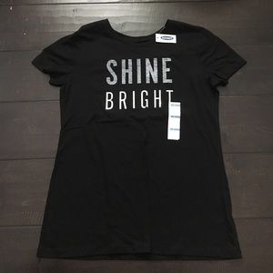 Black old navy shirt