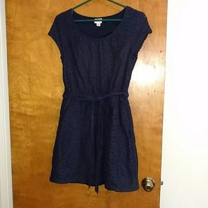 Navy lace Merona dress Navy lace Merona dress