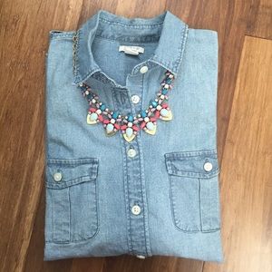 Light/Medium Wash Chambray!