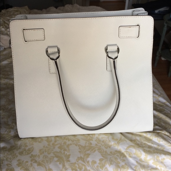 Michael Kors Microstud HM Stripe Optic White - Picture 2 of 5