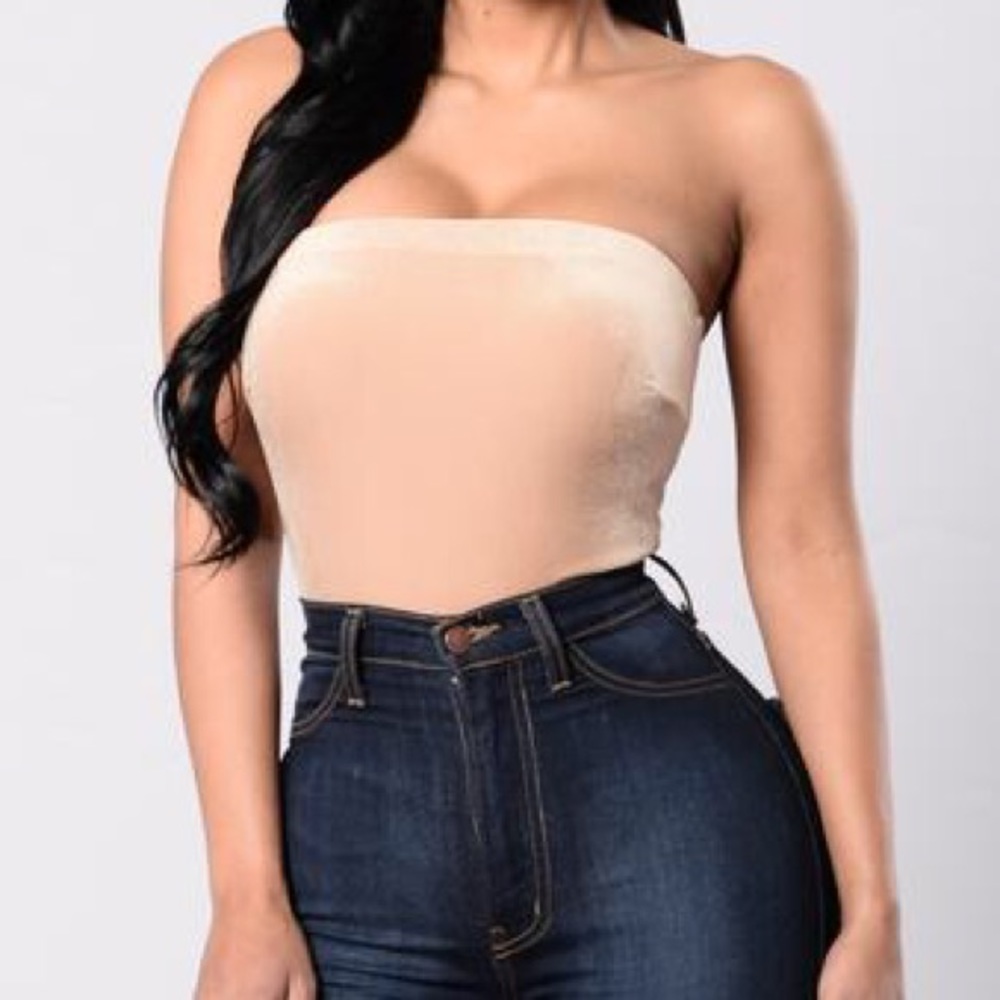 Fashion Nova gold 'Bittersweet Poetry' bodysuit