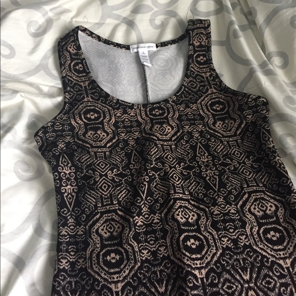 Tribal Patterned Mini Dress