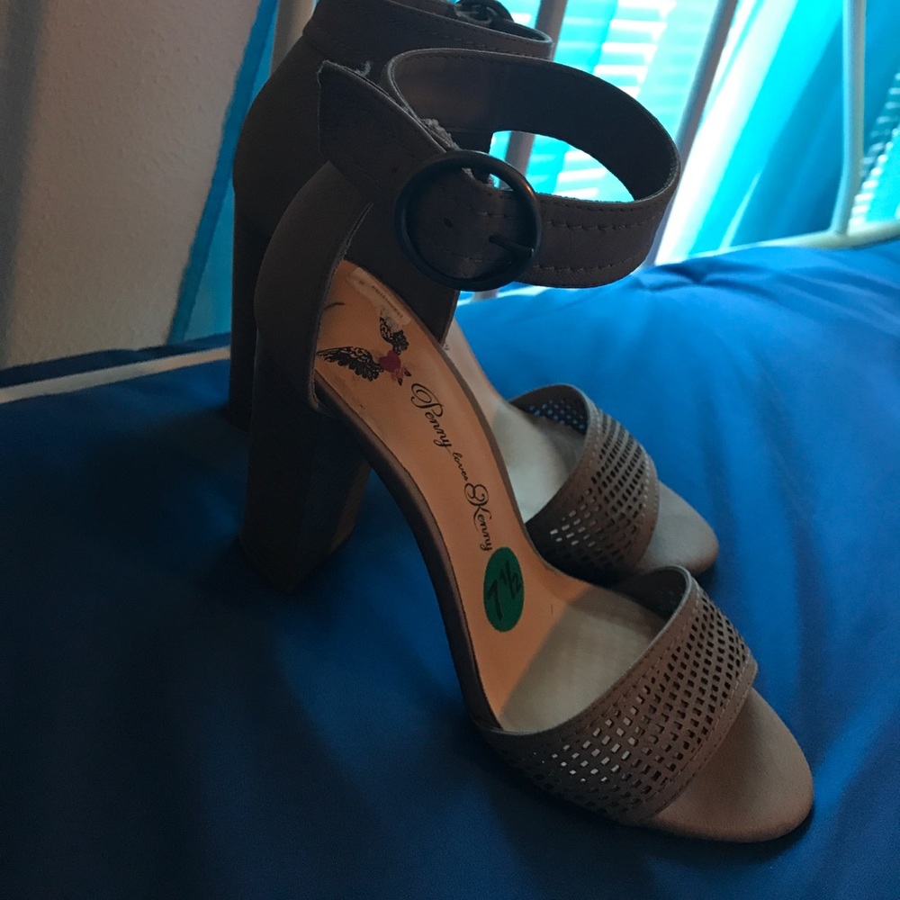 Thick high heels