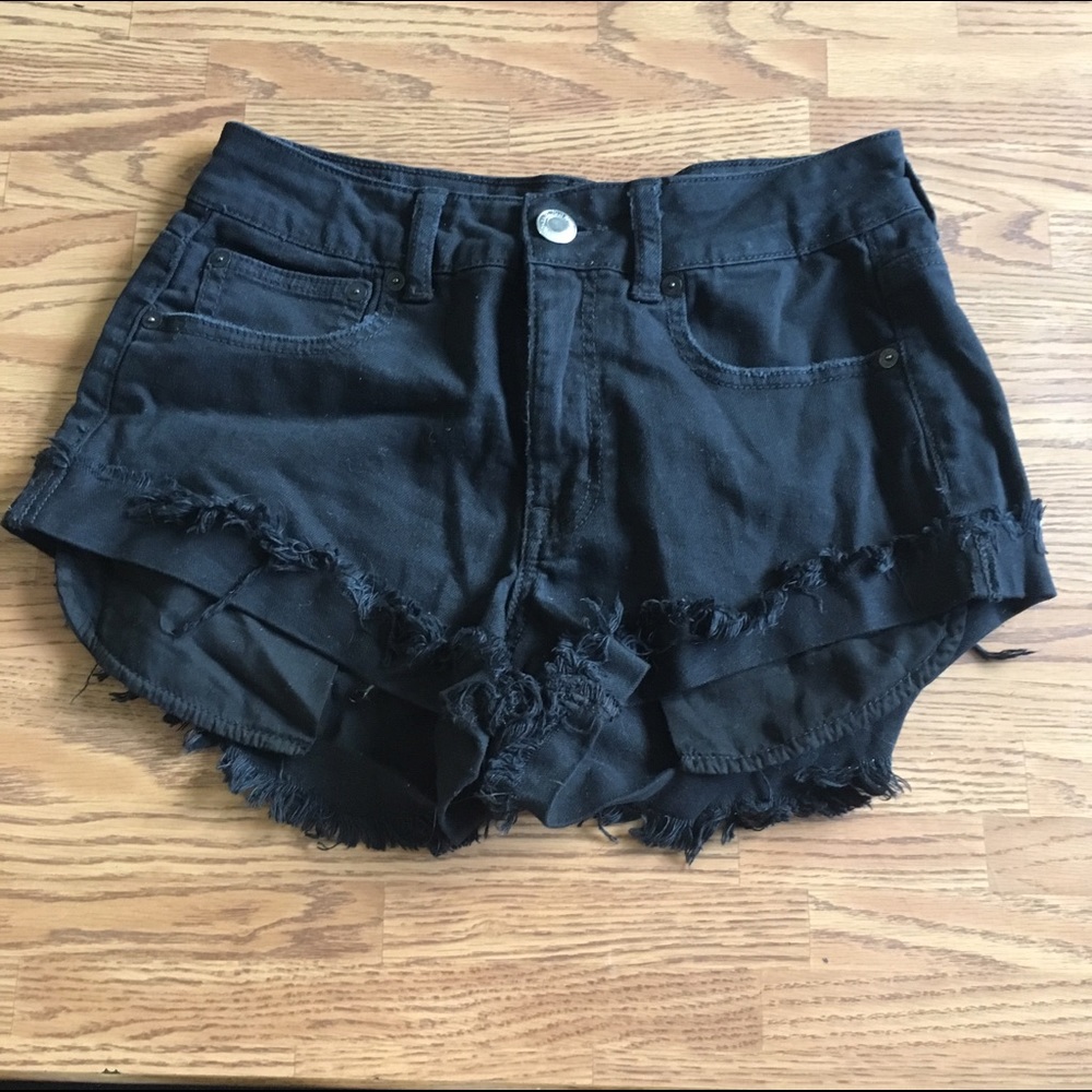 SOLD - American Eagle High Rise Festival Shorts