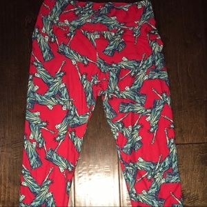 Lularoe Statue of Liberty Leggings