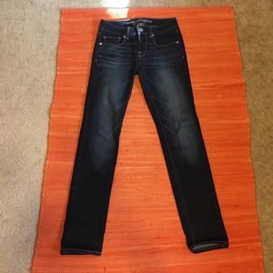 American Eagle Dark Faded Jeans