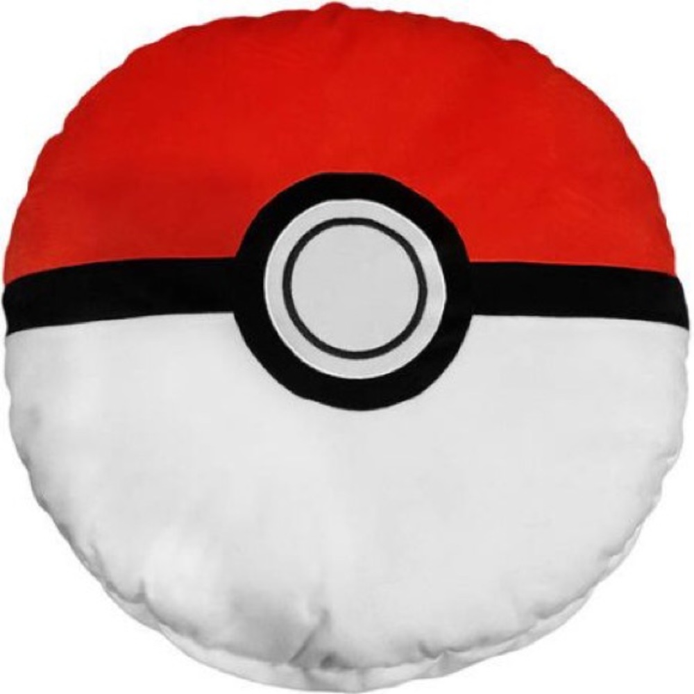 Giant Pokémon ball pillow!