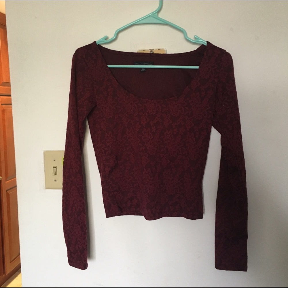 American Eagle Lace Crop Top