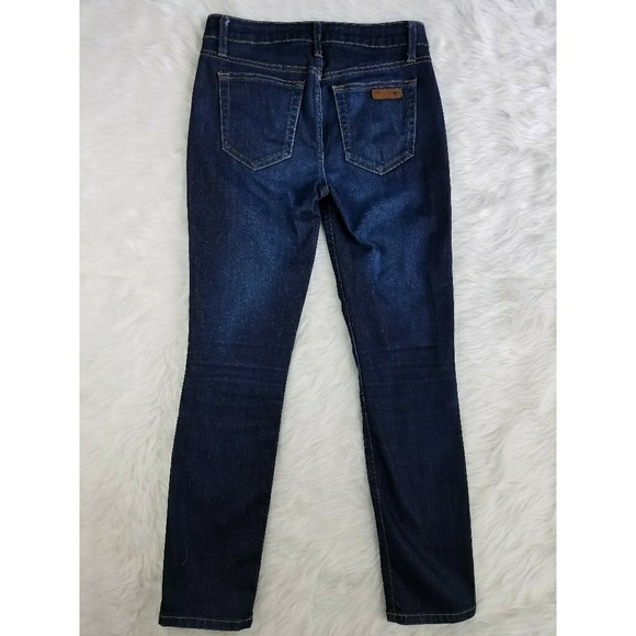 Joe's Jeans Alyssa Dark Wash Skinny Ankle Jeans - Picture 4 of 4