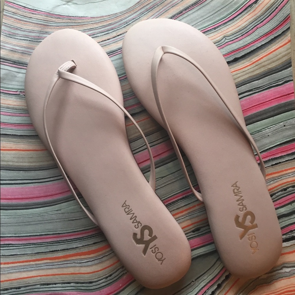 Yosi Samra Roee Soft Leather in Ballet Pink