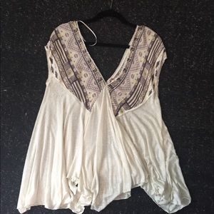 Flowy free people blouse