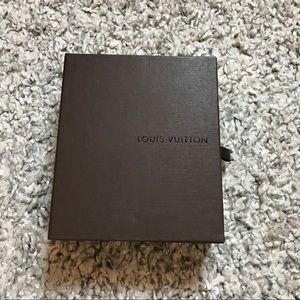 Louis Vuitton Box 5.9"H x 5"W x 1.7"D