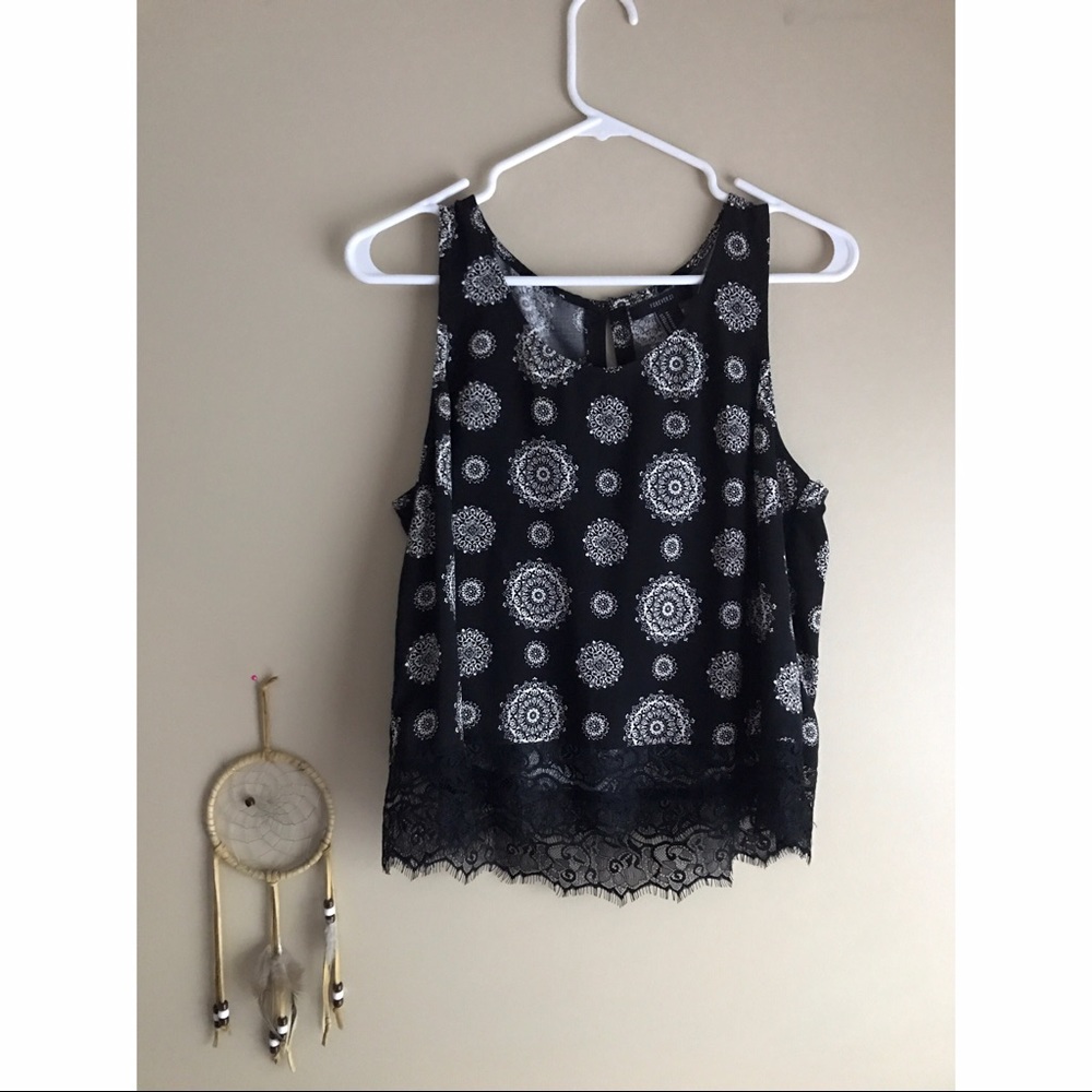 Cropped tank top
