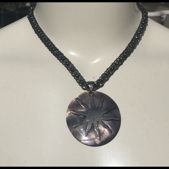 Abalone shell 925 silver pendant (choice of)