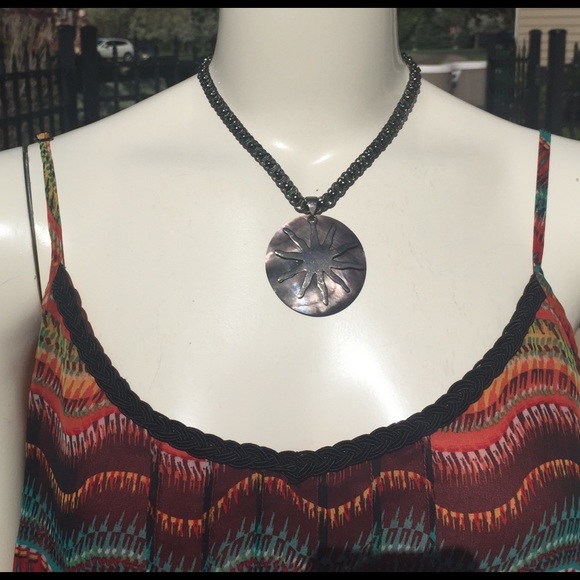Abalone shell 925 silver pendant (choice of)