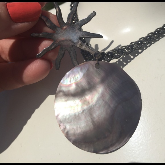 Abalone shell 925 silver pendant (choice of)