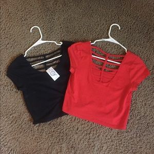 Crop Top Ladder back DUO!