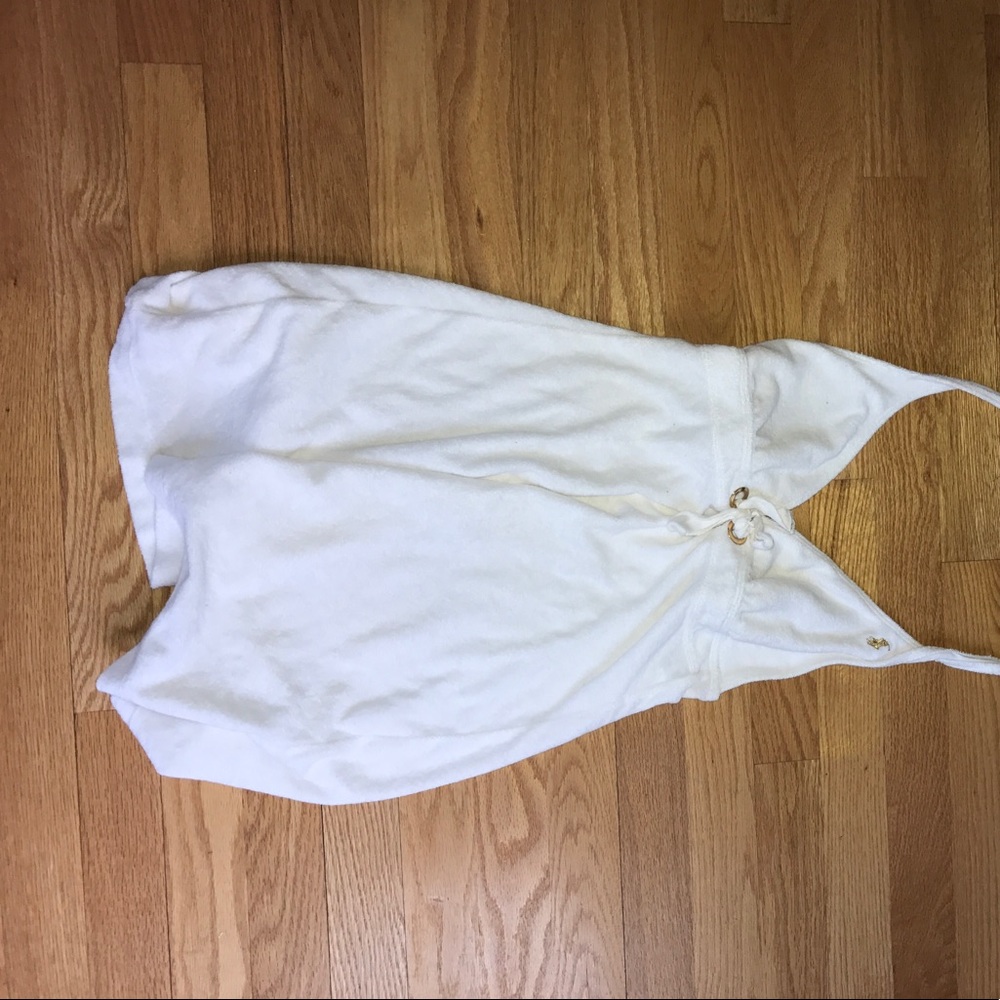 Polo bathing suit cover up