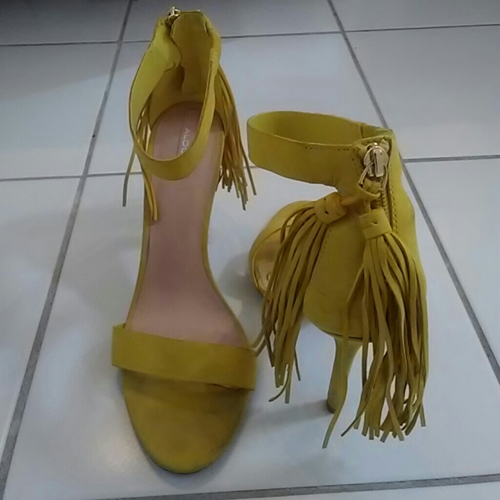 Aldo fringe Sandals