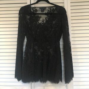 Boston Proper Completely Lace Blouse