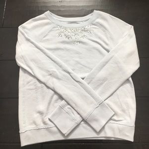 A&F pastel blue sweater