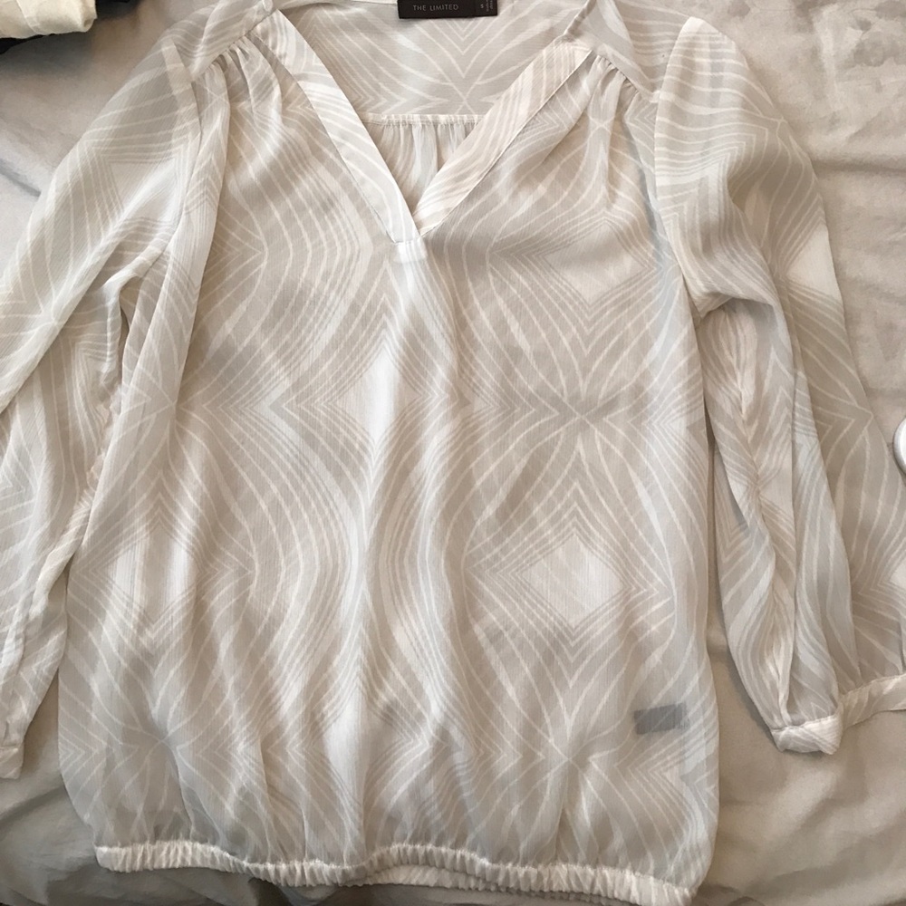 Adorable Cream blouse: small