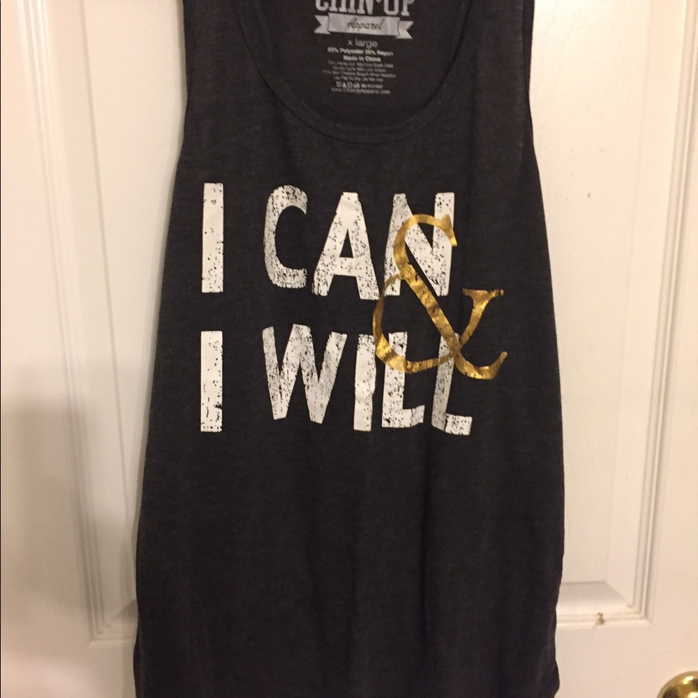 IFLASH SALE I Can & I Will workout tank