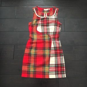 Red Plaid dress