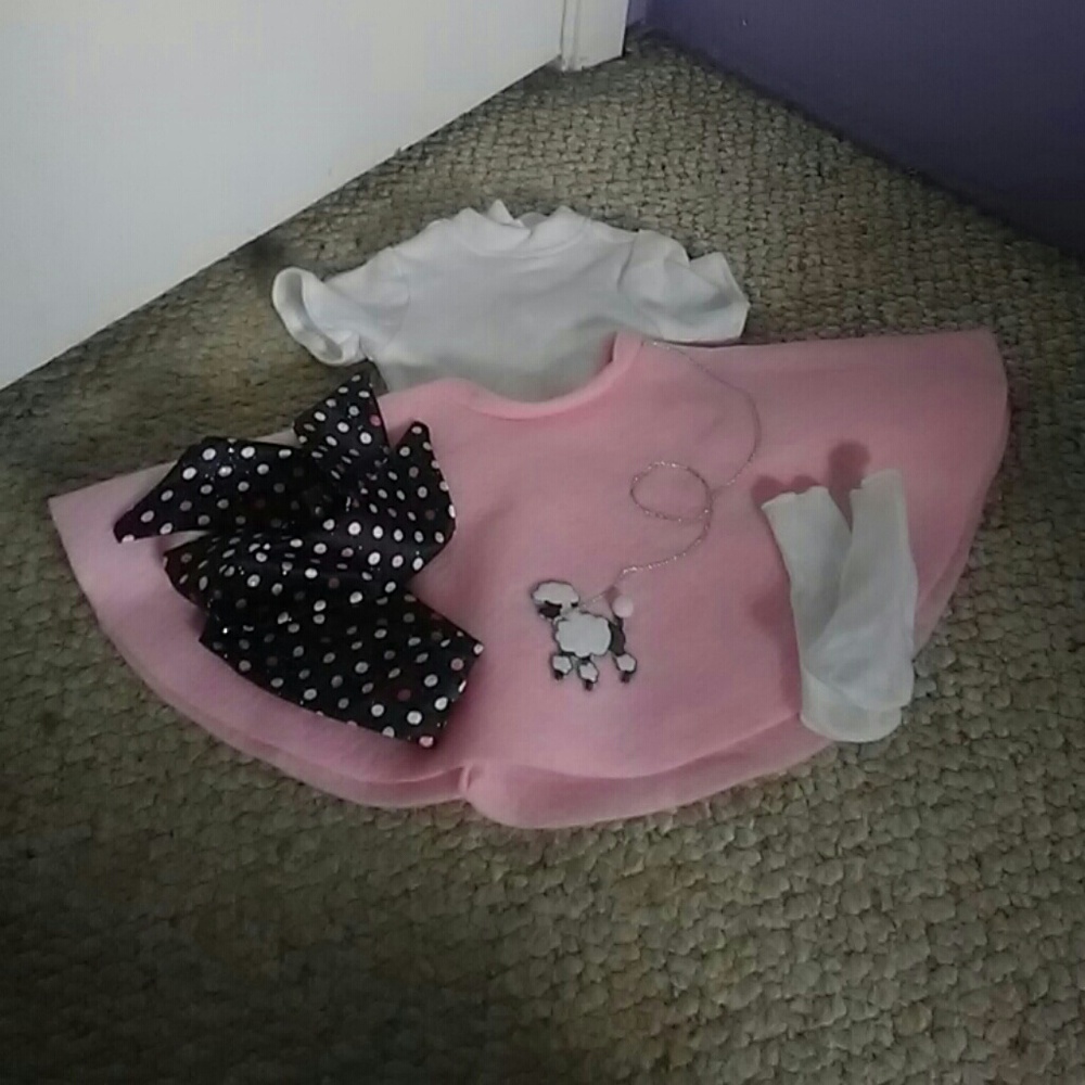 American girl poodle skirt outfit
