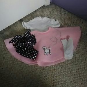 American girl poodle skirt outfit