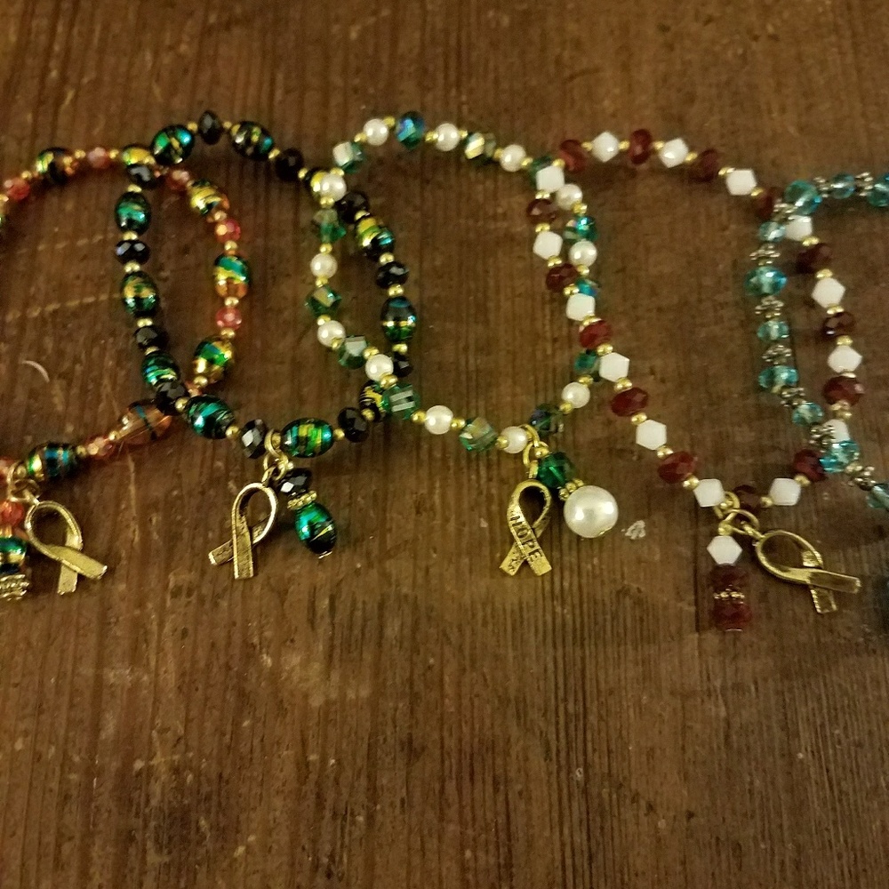 Bundle of 5 hope bracelets