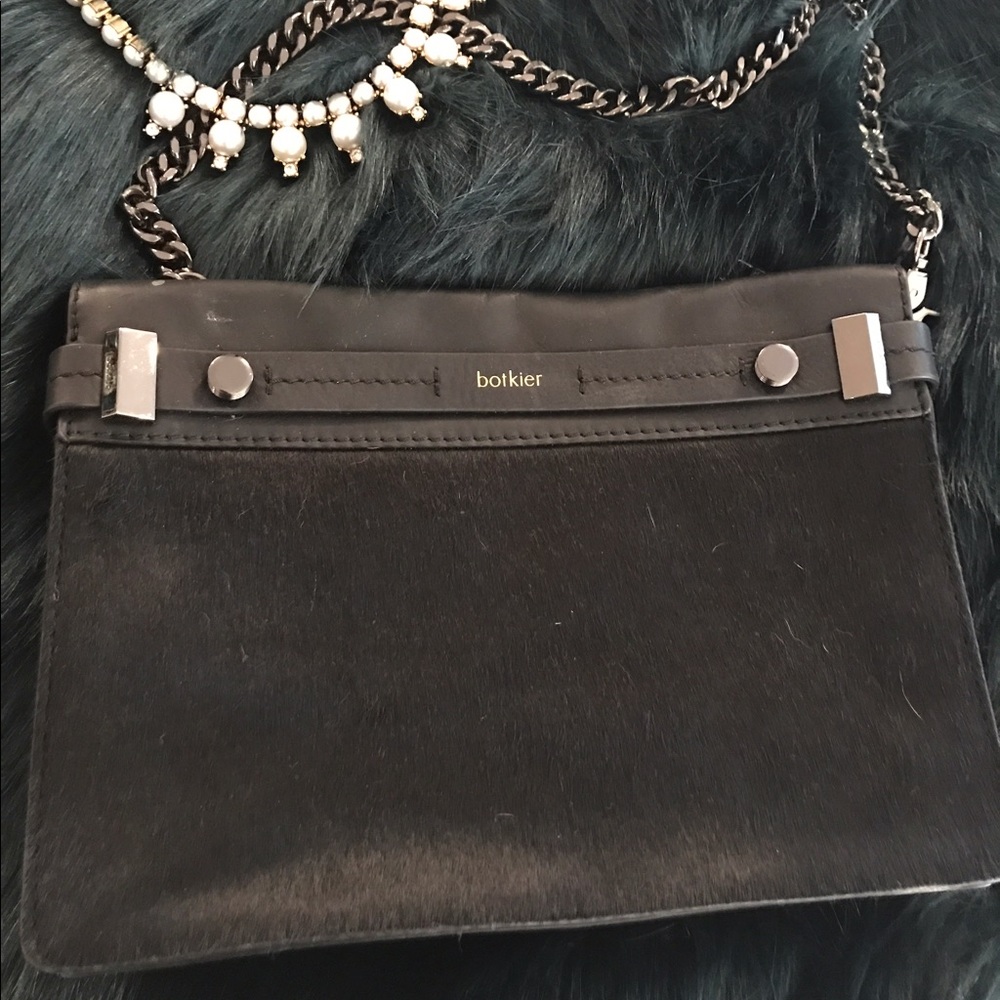 Botkier "Leroy Haircalf" purse in black