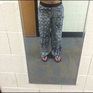 Ultra flirt tribal palazzo pants