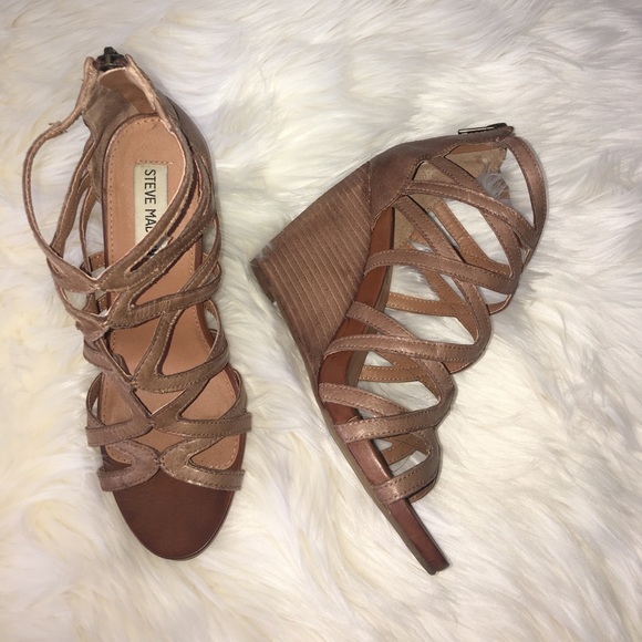 Steve Madden Shoes - Steve Madden Wedge-Cognac